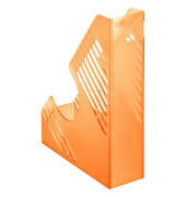 Stehsammler 50100ORT, A4, orange-transparent, Kunststoff, 80mm