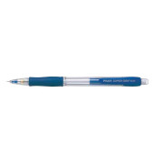 Druckbleistift SUPER GRIP, 3011003, H&auml;rte HB, 0,5mm, blau/transparent, mit Radiergummi
