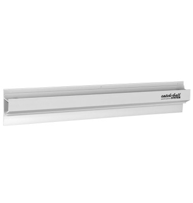 Klemmleiste 100cm weiß Aluminium