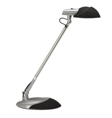 LED-Schreibtischlampe MAULstrom, schwarz, mit Standfu&szlig;