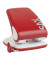 Registraturlocher Century Line 518 rot bis 4mm 40 Blatt mit Anschlagschiene