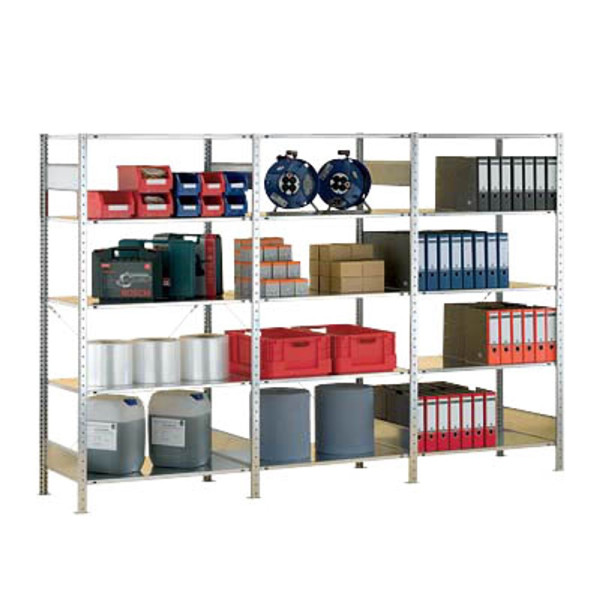 4004514217530 - Grundsteckregal 1300 x 400 x 2000 cm verzinkt 5 Fachböden 4004514217530 SCHULTE 4004514217530 - Grundsteckregal 1300 x 400 x 2000 cm verzinkt 5 Fachböden 4004514217530 SCHULTE
