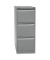 Hängeregistraturschrank 41,3 x 62,2 x 101,6 cm 3 Schubfächer silber
