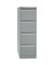 H&auml;ngeregistraturschrank 3643355 Office, silber, 4 Schubladen, 1-bahnig