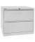 H&auml;ngeregistraturschrank DF2645 Office, lichtgrau, 2 Schubladen, 2-bahnig
