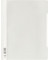 Schnellhefter 257002, A4+, weiß, Polyvinylchlorid (PVC), Vorderdeckel transparent