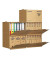 Archivcontainer tric system 100421093, braun, innen 49x31,9x35cm, Karton