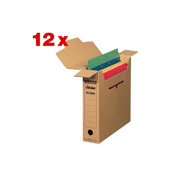 4002030120655 - Archivbox tric system 100421087 A4 braun innen 314x76x339cm Wellpappe 4002030120655 12 Stück 4002030120655 - Archivbox tric system 100421087 A4 braun innen 314x76x339cm Wellpappe 4002030120655 12 Stück