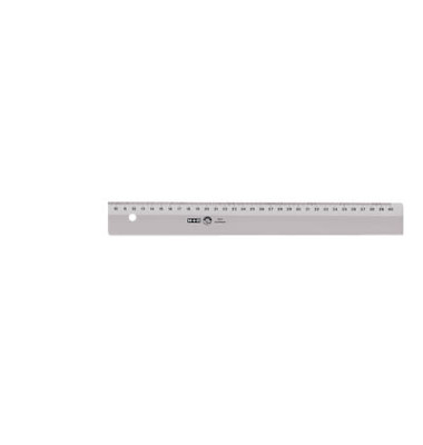 Kunststoff-Lineal 010400000 rauchgrau-transparent 40cm mit Facette und Tuschekante Kunststoff-Lineal 010400000 rauchgrau-transparent 40cm mit Facette und Tuschekante
