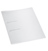Schnellhefter 9038-00101, A4, farblos-transparent, Kunststoff, Vorderdeckel transparent
