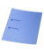 Schnellhefter 9038-00009, A4, blau, Kunststoff, Vorderdeckel transparent