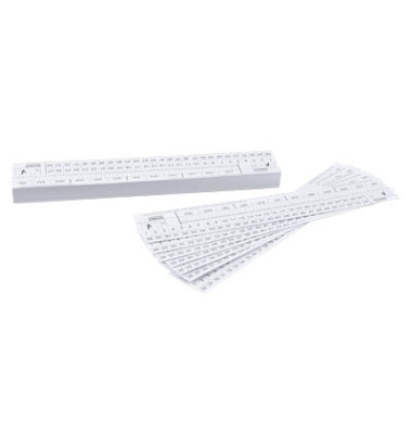 Terminstreifen für VISIMAP Terminmappen weiß 1 Pack 100 St. Terminstreifen für VISIMAP Terminmappen weiß 1 Pack 100 St.