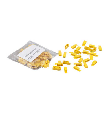VISIMAP Signal-Aufstecker gelb für Visimap und Personalhefter Typ2 und Typ 3 1 Pack  