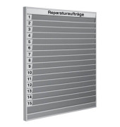 Planungstafel 157,5 x 7,6 x 175,0 cm (BxTxH) für DIN A4