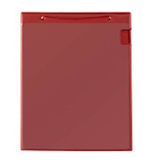 Auftrags-Schutztasche DIN A4 rot