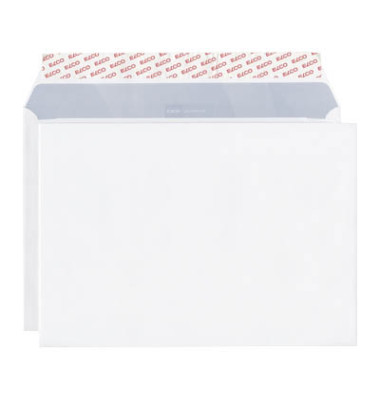Versandtaschen Office 74538.12, lange Seite offen, C4, ohne Fenster, haftklebend, 120g, weiß