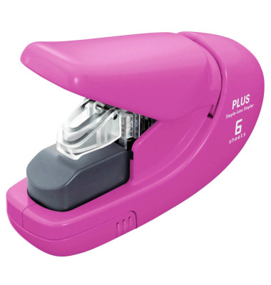 klammerloses Heftgerät 31148 pink bis 6 Blatt