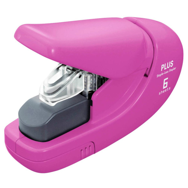 4977564529017 - klammerloses Heftgerät 31148 pink bis 6 Blatt 4977564529017 PLUS JAPAN
