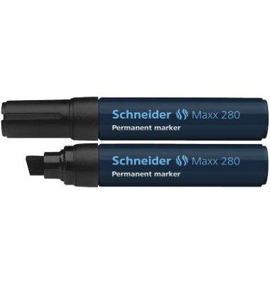 Permanentmarker Maxx 280, 128001, schwarz, 4-12mm Keilspitze