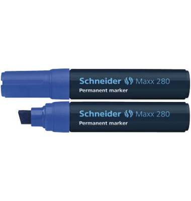 Permanentmarker Maxx 280, SN128003, blau, 4-12mm Keilspitze