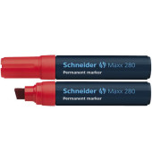 Permanentmarker Maxx 280, SN128002, rot, 4-12mm Keilspitze