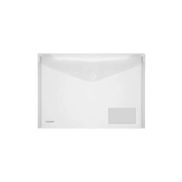 4250037423563 - FolderSys Dokumententaschen Sammeltasche Mit Klettverschl DIN A4 quer transparent glatt 02 mm 4250037423563 - FolderSys Dokumententaschen Sammeltasche Mit Klettverschl DIN A4 quer transparent glatt 02 mm