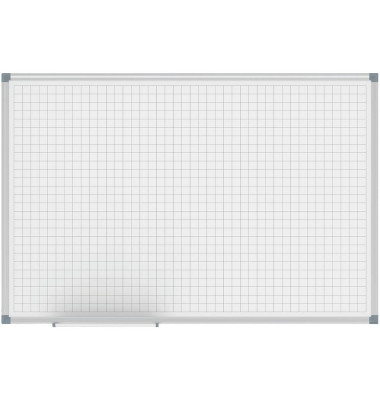 Raster-Whiteboard MAULstandard, 6465284, 90x60cm, kunststoffbeschichtet, Aluminium