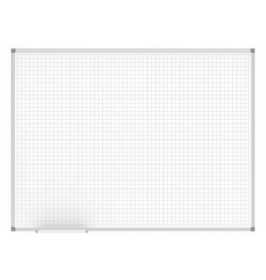 Raster-Whiteboard MAULstandard, 6465684, 120x90cm, kunststoffbeschichtet, Aluminium