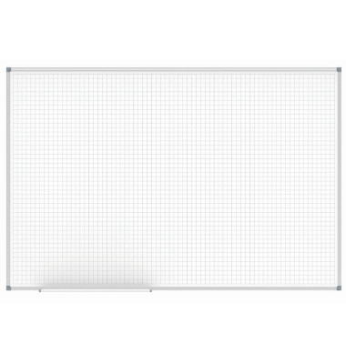 Raster-Whiteboard MAULstandard, 6466084, 150x100cm, kunststoffbeschichtet, Aluminium