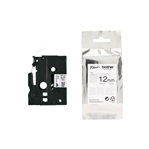 4977766691680 - TZe CL3 - Reinigungsband - Rolle (12 cm) - 1 Blatt - für P-Touch GL-H105 PT-1080 1250 1290 1830 1950 2430