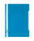 Schnellhefter Serie 2573 979257306, A4, hellblau, Kunststoff, 80g, Vorderdeckel transparent