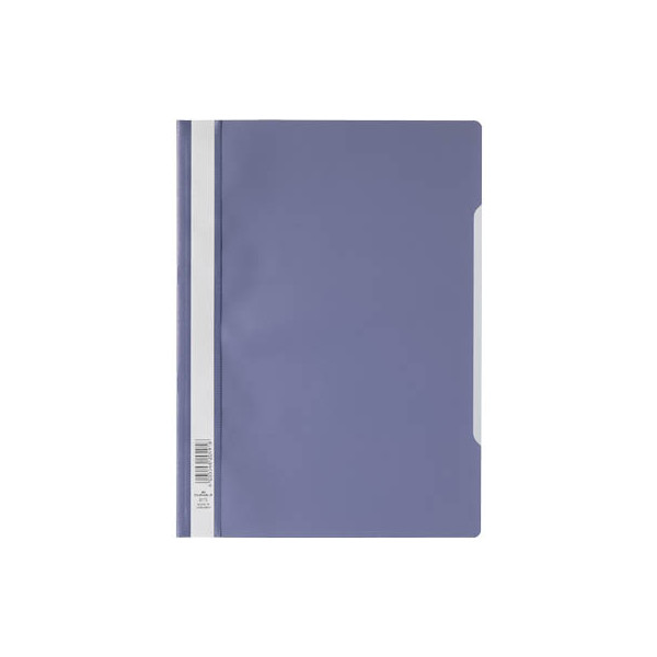 50 Stück Durable Schnellhefter Serie 2573 979257312, A4, lila, Kunststoff, 80g, Vorderdeckel transparent 4005546935317 Durable