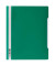 Schnellhefter 257005, A4+, grün, Polyvinylchlorid (PVC), Vorderdeckel transparent