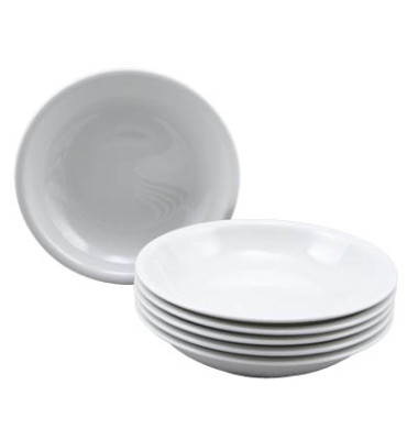 Suppenteller Compact Ø 22cm weiß Porzellan stapelbar