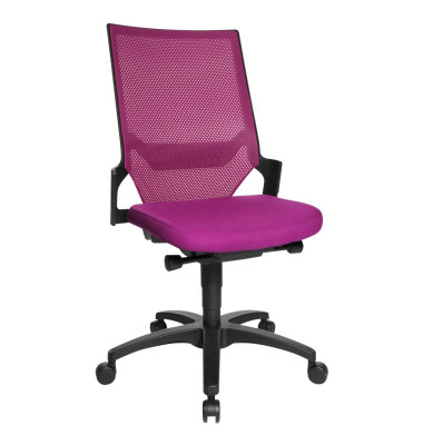 Bürodrehstuhl Autosyncron-1 ohne Armlehnen violett