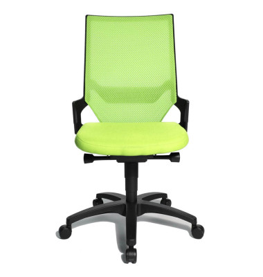 Bürostuhl Autosyncron-1, grün / schwarz, bis 110kg