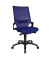Bürostuhl Autosyncron-1, blau / schwarz, bis 110kg