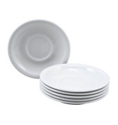Untertasse Compact Ø 14,5cm weiß Porzellan stapelbar