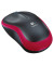 PC-Maus Wireless Mouse M185 910-002240, 3 Tasten, kabellos, USB-Funk, optisch, schwarz, rot