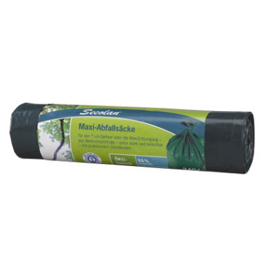 Müllsäcke 9100000670, grün, 240 Liter, offen, extrastark