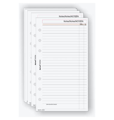 Ersatzeinlage für Planer Notizen A6 50 Blatt Ersatzeinlage für Planer Notizen A6 50 Blatt