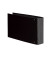 Bankordner VELOCOLOR Classic 4169280, 1/3 A4 45mm schmal Karton vollfarbig schwarz
