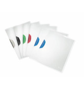 Klemmhefter ColorClip Magic 41750099, A4 transparent/farbig sortiert, f&uuml;r ca. 30 Blatt, Polypropylen (PP) 80g