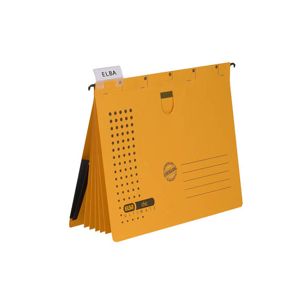 3362949050308 - ELBA Personalhefter chic ULTIMATE Karton gelb DIN A4 5x kaufmännische Heftung 5 St