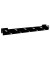Wandgarderobe 50135, Metall, mit 11 Haken, schwarz, 1 Stück