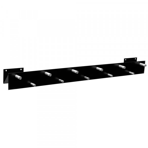4260054772599 - Wandgarderobe 50135 Metall mit 11 Haken schwarz 1 Stück 4260054772599 SZ Metall 4260054772599 - Wandgarderobe 50135 Metall mit 11 Haken schwarz 1 Stück 4260054772599 SZ Metall
