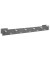 Wandgarderobe 50134, Metall, mit 11 Haken, silber, 1 Stück