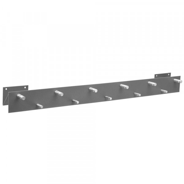 4260054773947 - Wandgarderobe 50134 Metall mit 11 Haken silber 1 Stück 4260054773947 SZ Metall 4260054773947 - Wandgarderobe 50134 Metall mit 11 Haken silber 1 Stück 4260054773947 SZ Metall