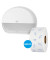 Starterpack 955000 Toilettenpapierspender Mini-Jumbo weiß + Mini-Jumbo Rolle