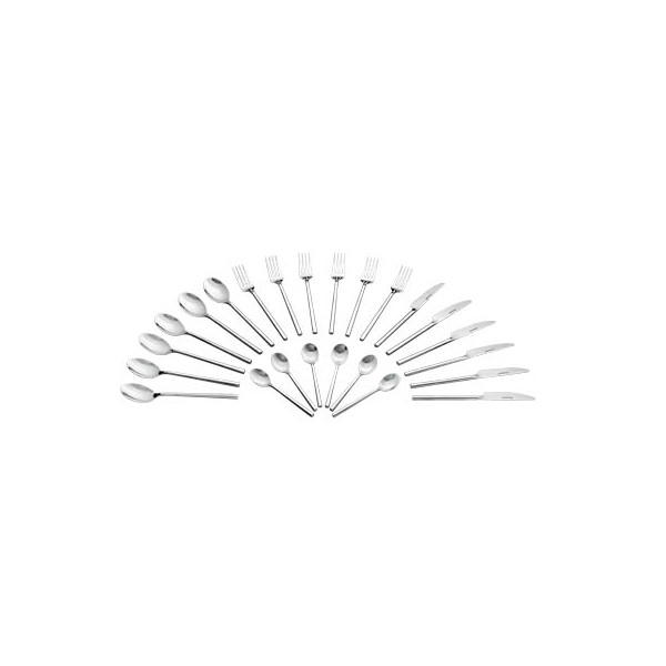 4007796000876 - Besteckset Silke silber Edelstahl 4007796000876 142-030 24 Stück 4007796000876 - Besteckset Silke silber Edelstahl 4007796000876 142-030 24 Stück
